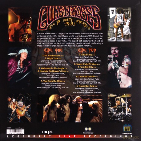 Guns N Roses: Live In South America 91 - 93 [Winyl]