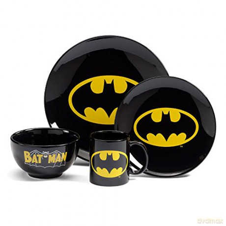 Batman: Logo 4 Piece Dinner Set