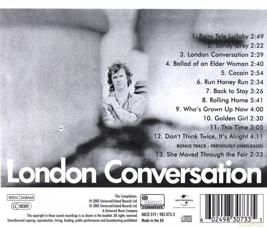 John Martyn: London Conversation [CD]