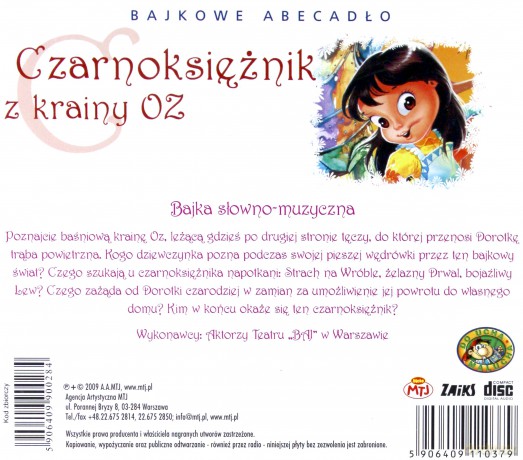 Czarnoksiężnik z Krainy Oz [AUDIOBOOK]