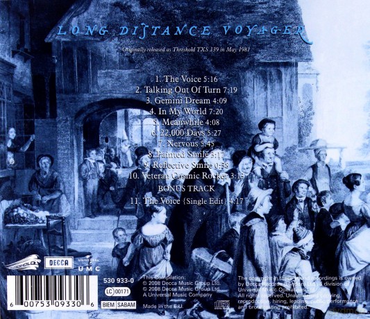 Moody Blues: Long Distance Voyager [CD]