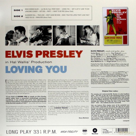 Elvis Presley: Loving You [Winyl]