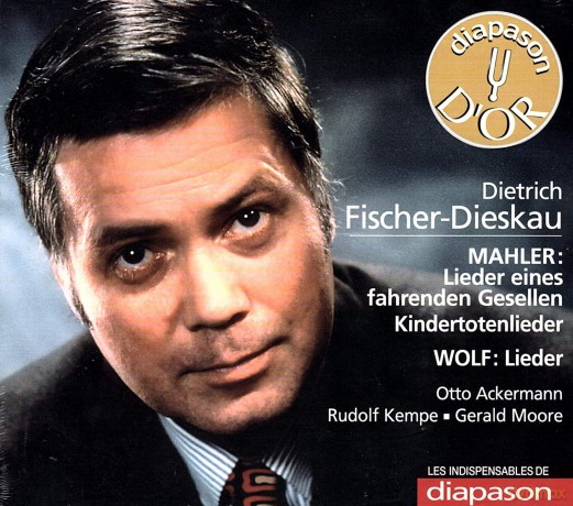 Dietrich Fischer Dieskau & Gerald Moore & Rudolf Kempe: Mahler0-Lieder-Kindertotenlier Wolf-Lieder [CD]