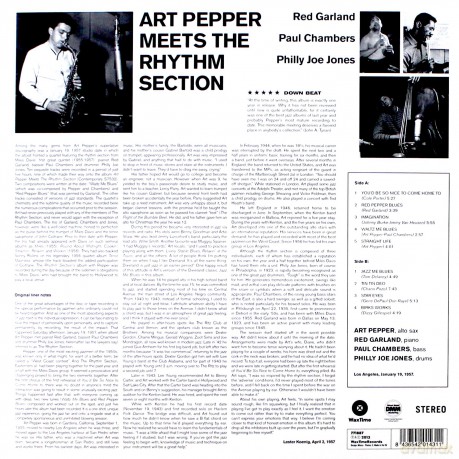 Art Pepper: Meets The Rhythm Section [Winyl]