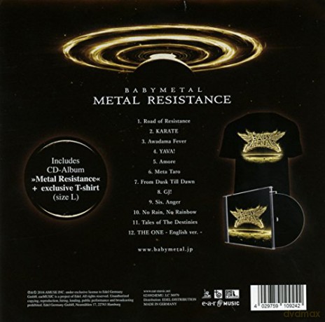 Babymetal: Metal Resistance [CD]