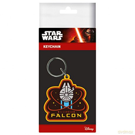 Star Wars The Force Awakens: Millennium Falcon Rubber Brelok (Gwiezdne Wojny)