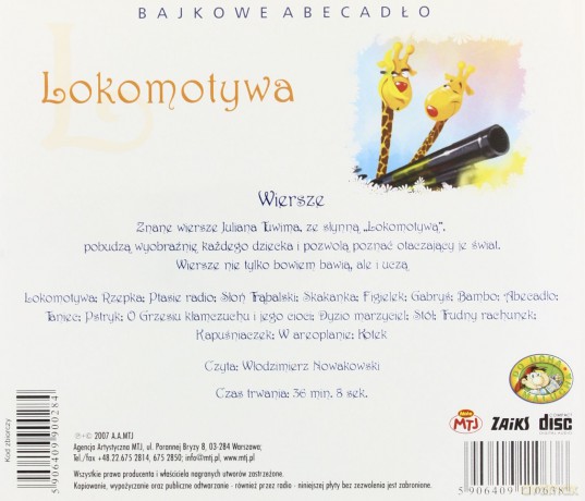 Lokomotywa [AUDIOBOOK] [CD]