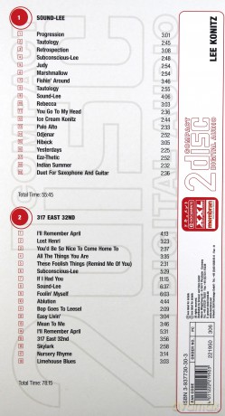 Lee Konitz: Modern Jazz Archive [2CD]