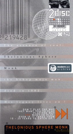 Thelonious Monk: Modern Jazz Archive [2CD]