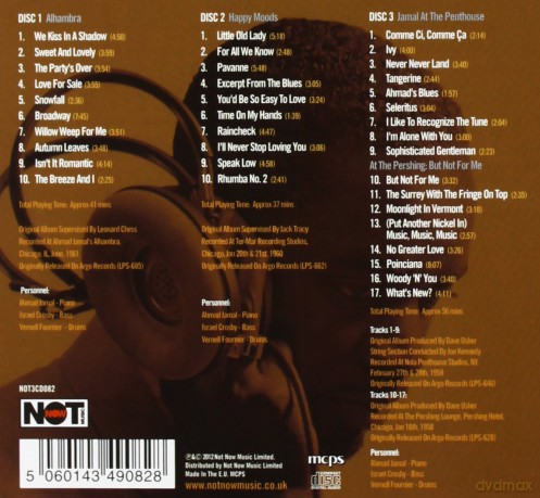Ahmad Jamal: Moods [3CD]