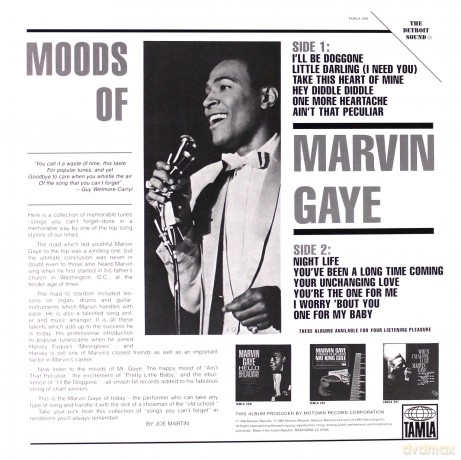 Marvin Gaye: Moods Of Marvin Gay [Winyl]