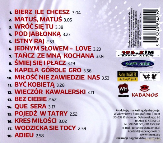 Kapela Górole: Kobiety Wino i Śpiew 10 [CD]