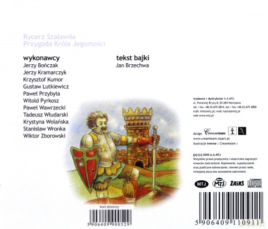 Rycerz Szaławiła [AUDIOBOOK] [CD]