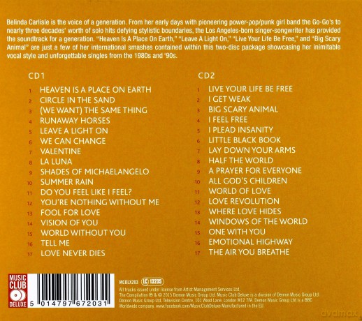 Belinda Carlisle: The Very Best Of [2CD]