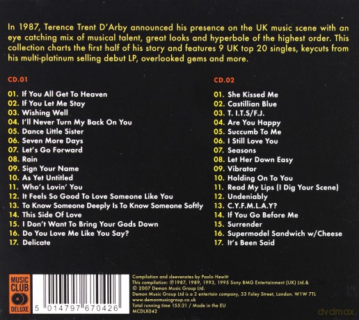 Terence D'Arby Trent: Sign Your Name-The Best Of [2CD]