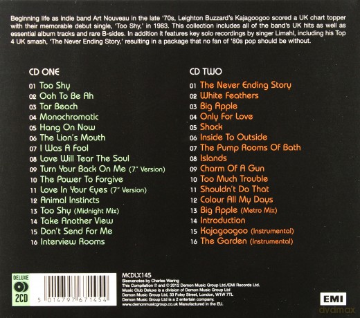 Kajagoogoo & Limahl: The Hits [2CD]