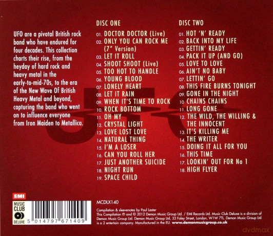 Ufo: Too Hot To Handle-The Very Best Of [2CD]