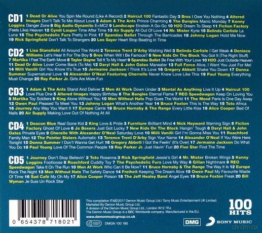 100 Hits 80s Pop [5CD]