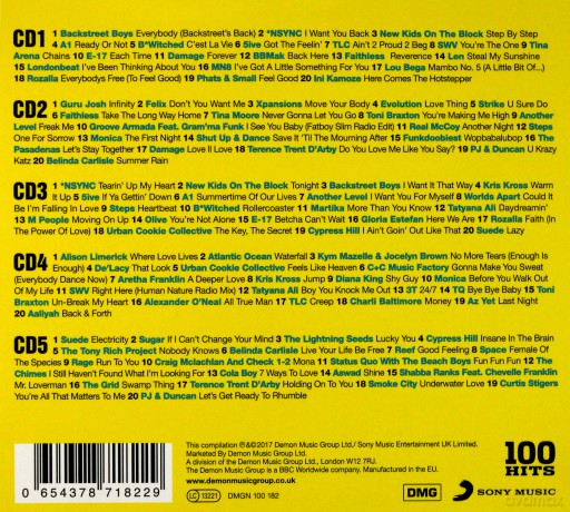 100 Hits 90s Originals [5CD]