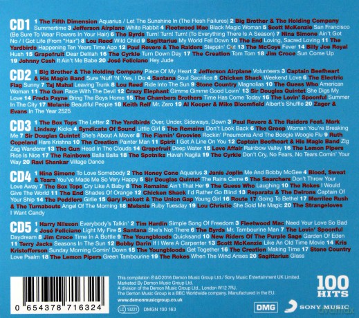 100 Hits Peace & Love [5CD]