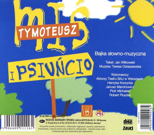 Miś Tymoteusz i Psiuńcio [AUDIOBOOK]