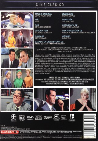 Boys' Night Out (1962) [DVD]
