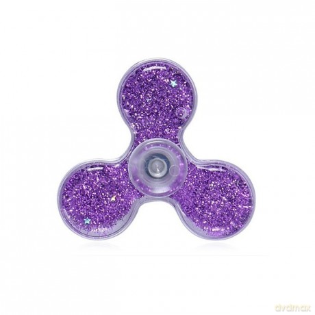 Spinner Liquid fioletowy