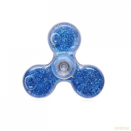 Spinner Liquid niebieski