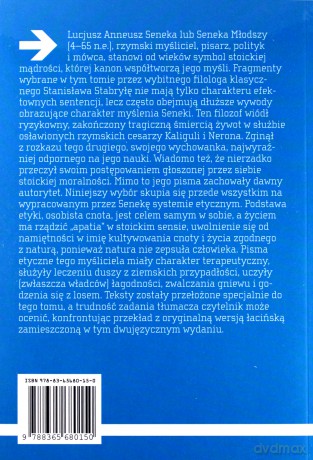 Myśli - Lucjusz Anneusz Seneka [KSIĄŻKA]