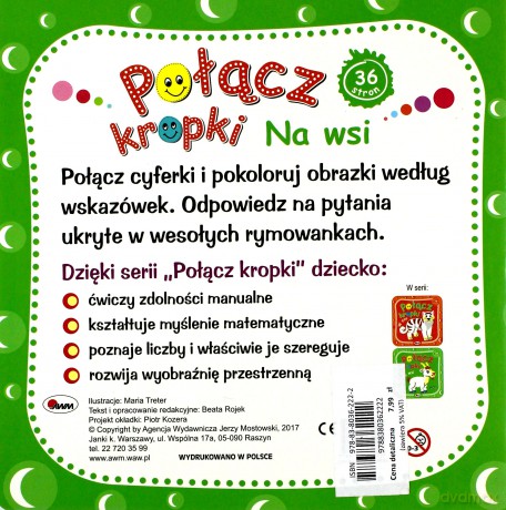 Połącz kropki. Na wsi [KSIĄŻKA]