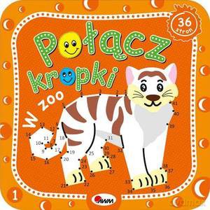 Połącz kropki. W zoo [KSIĄŻKA]