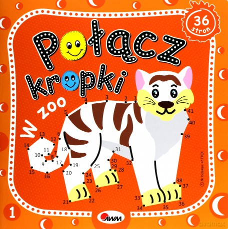Połącz kropki. W zoo [KSIĄŻKA]