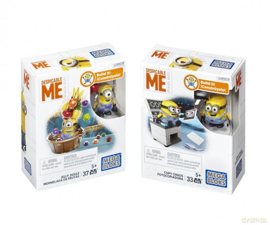 Mega Bloks Minionki Minizestawy [KLOCKI]