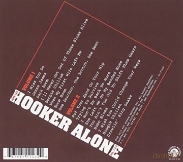 John Lee Hooker: Alone (digipack) [2CD]