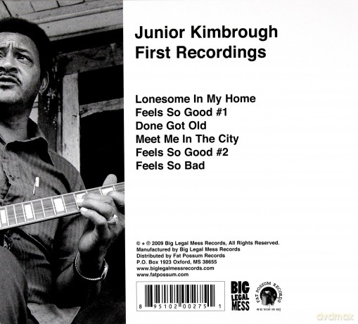 Junior Kimbrough: First Recordings (digipack) [CD]