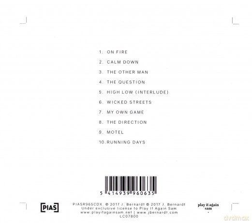J. Bernardt: Running Days [CD]