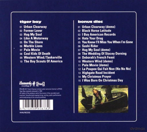 Saint Etienne: Tiger Bay (Deluxe Edition) (digipack) [2CD]