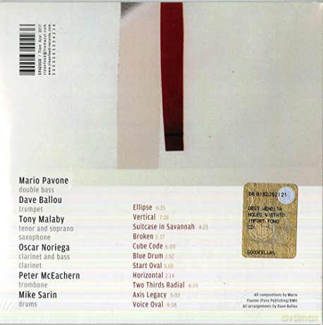 Mario Pavone Sextet: Vertical [CD]