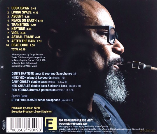 Denys Baptiste: The Late Trane [CD]