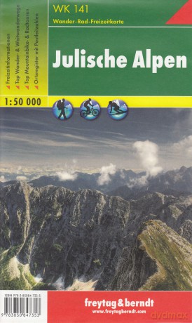 Alpy Julijskie mapa 1:50 000