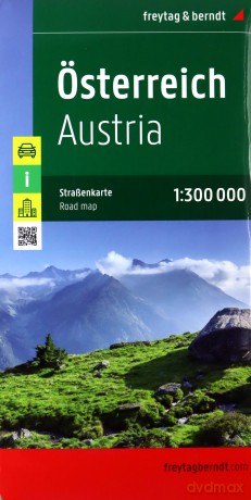 Austria mapa 1:300 000