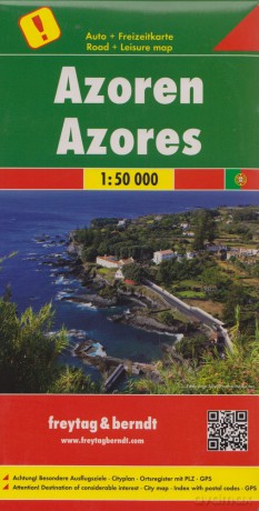 Azory mapa 1:50 000