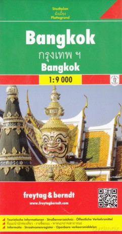 Bangkok mapa 1:9 000