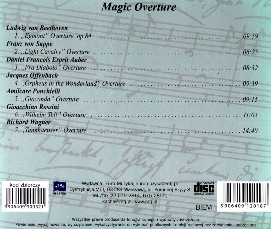Kolekcja Marzeń: Magic Overtue [CD]