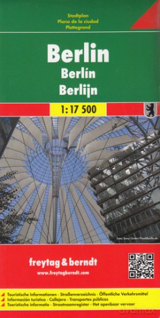 Berlin mapa 1:17 500