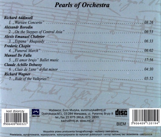 Kolekcja Marzeń: Pearls Of Orchestra [CD]