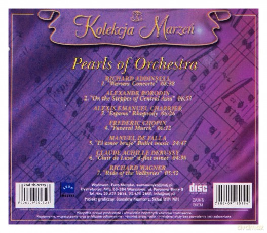 Kolekcja Marzeń: Pearls Of Orchestra [CD]