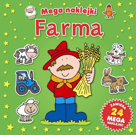 Farma Mega naklejki [KSIĄŻKA]