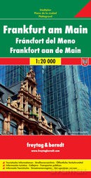 Frankfurt nad Menem mapa 1:20 000
