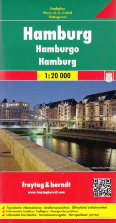 Hamburg mapa 1:20 000